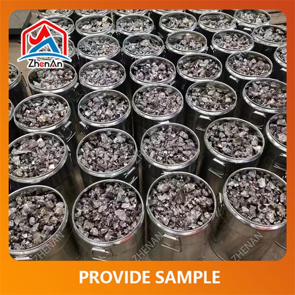 Ferrovanadium Lump Packing in ferro tamburo